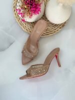 Christian Louboutin Miss Z Degrastrass Perla Mules - Image 8