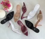 Christian Louboutin Miss Z Degrastrass Perla Mules - Image 9