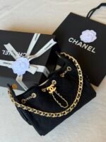 Chanel 25mini Hobo Bag with gold-tone Hardware & Chain detailing
