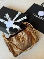 Chanel 25mini Hobo Bag with gold-tone Hardware & Chain detailing - Image 4