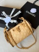 Chanel 25mini Hobo Bag with gold-tone Hardware & Chain detailing - Image 7