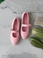 Chanel Quilted Leather Mary Jane flats with signature interlocking CC logo - Image 4