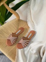 Aquazzura Tequila Flat Slides - Image 4