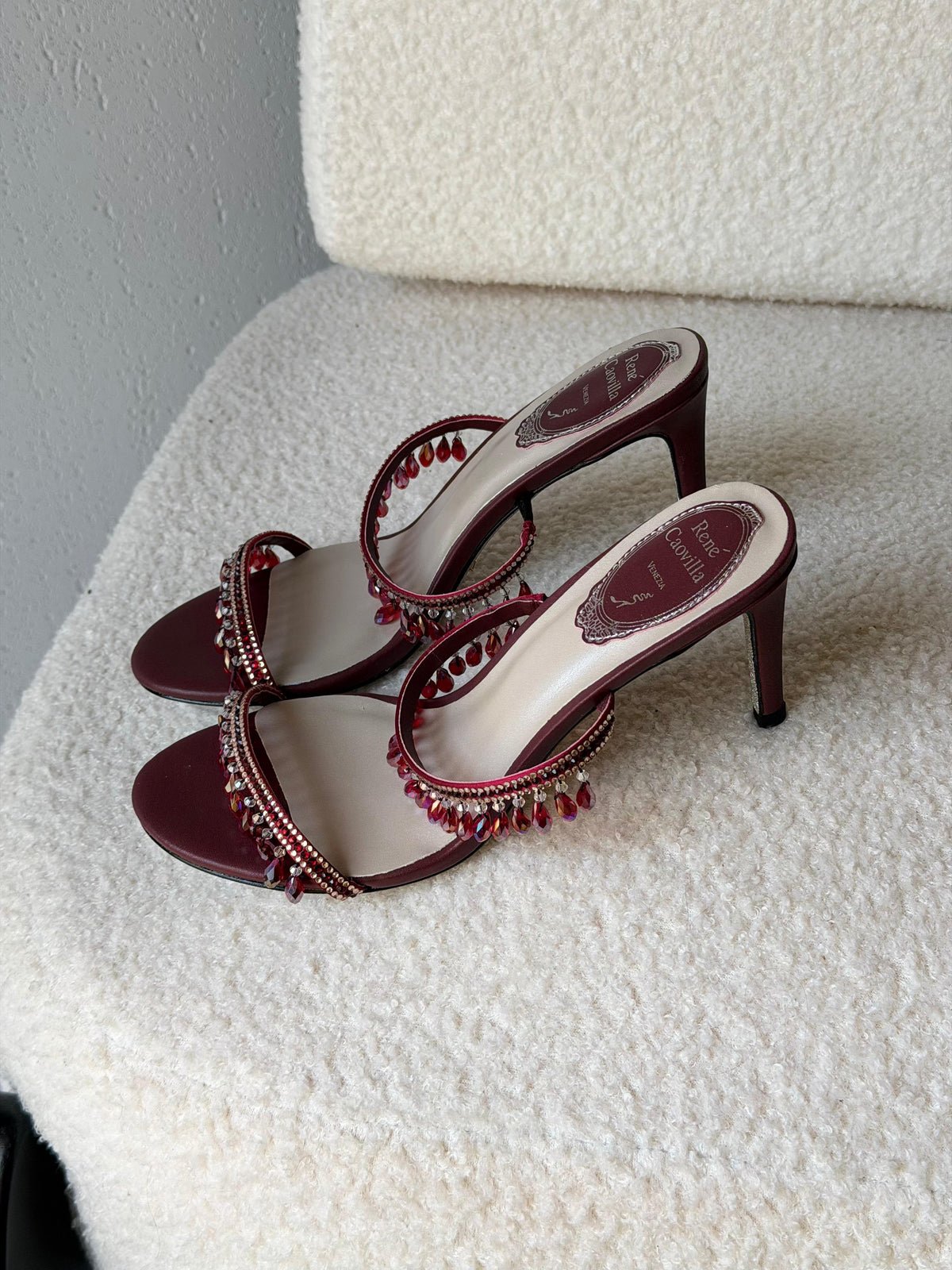 WhatsApp Image 2026-08-25 at 19.50.45 (1) Rene Caovilla Chandelier Sandals - Image 1