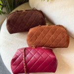 Chanel Clutch with Chain Suede Calfskin
