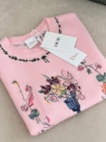 Dior Dioriviera Embroidered Short-Sleeved Sweater - Image 2