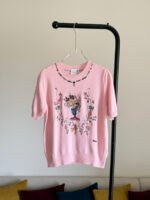 Dior Dioriviera Embroidered Short-Sleeved Sweater