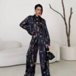 Schiaparelli Satin Co-Ord Set - Image 2