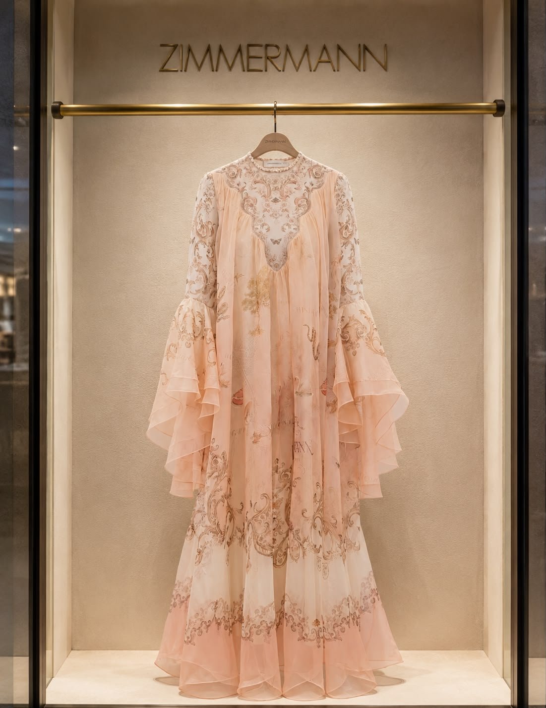 WhatsApp Image 2026-08-30 at 15.17.32 Zimmermann Hypnotic Pink Maxi Dress - Image 1