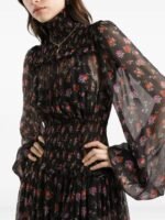 Dolce & Gabbana Silk Floral Maxi Dress - Image 2