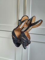 Aquazzuara Italian Flirt 105 sandal in Black - Image 3