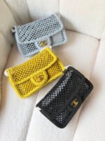 Chanel Small Coco Beach Macrame Flap Bag