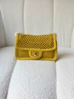 Chanel Small Coco Beach Macrame Flap Bag - Image 4