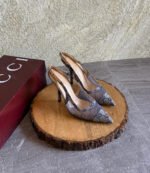 Gucci. Signoria 105 Slingback Pumps - Image 3