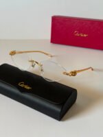 Cartier Panthére de Cartier Cartier rimless optical glasses
