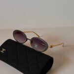 Chanel Oval Sunglasses