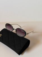 Chanel Oval Sunglasses - Image 2