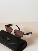Prada PR 57WS Metal Sunglasses - Image 2