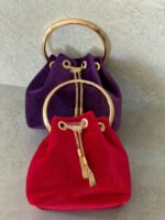 Jimmy Choo Bon Bon Velvet Bags
