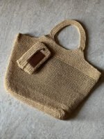 Saint Laurent Icare in Raffia Bag - Image 2