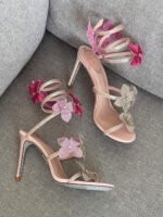 Rene Caovilla 105mm Floriane Sandals - Image 3