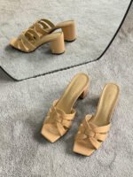 Saint Laurent Tribute Woven Sandal