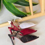 Andrea Wazen Katy 105 Crystal Sandals