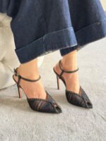 Andrea Wazen Katy 105 Crystal Sandals - Image 7