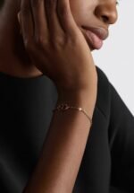 dior with Pearl Necklace, Earings & Bracelet  Full Set - Image 3