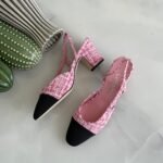 chanel heels slingback