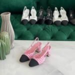 Chanel Tweed Slingback Heels