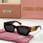 Mui Mui Glimpse Tortoiswshell Sungasses