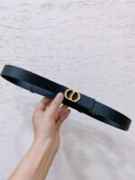Dior Belt with Gold Logo - Image 2