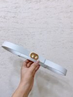 Dior Belt with Gold Logo - Image 3