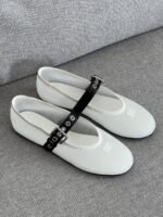 Miu Miu Mesh Fabric Ballerinas - Image 2