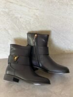Louis Vuitton Midtown Flat Ankle Boots in Black Calf leather - Image 2