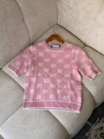 Gucci Monogram Knit Top
