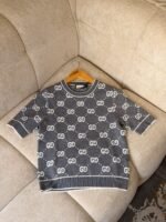 Gucci Monogram Knit Top - Image 3