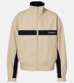 Saint Laurent Stand-Collar Jacket in Cotton Canvas - Image 3