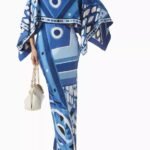 Pucci Vivara-Print Maxi Dress in Silk Twill