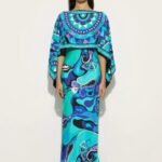 Pucci Orchidee Print Silk Dress