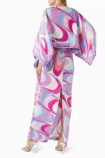 Pucci Onde-Print Silk Dress - Image 3