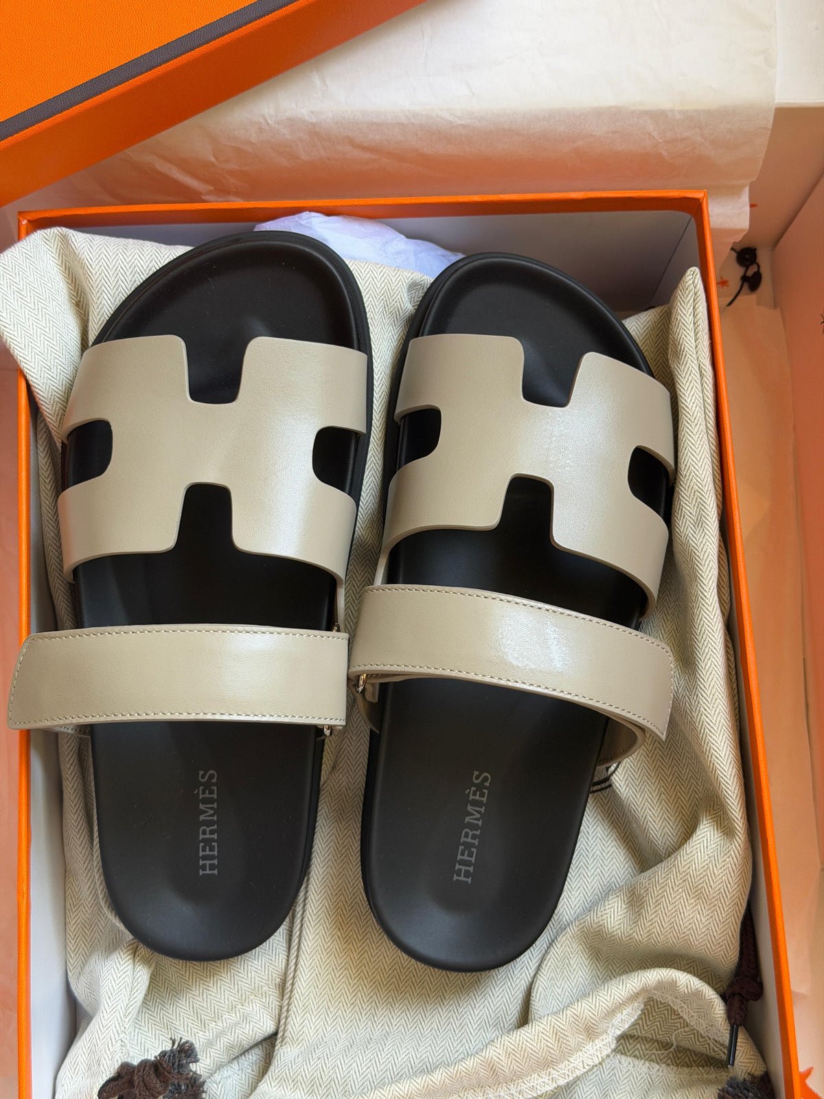 WhatsApp Image 2026-09-19 at 17.26.47 Hermès Chypre Sandals - Image 1