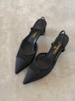 Chanel Strass Mesh Slingback Pump - Image 4